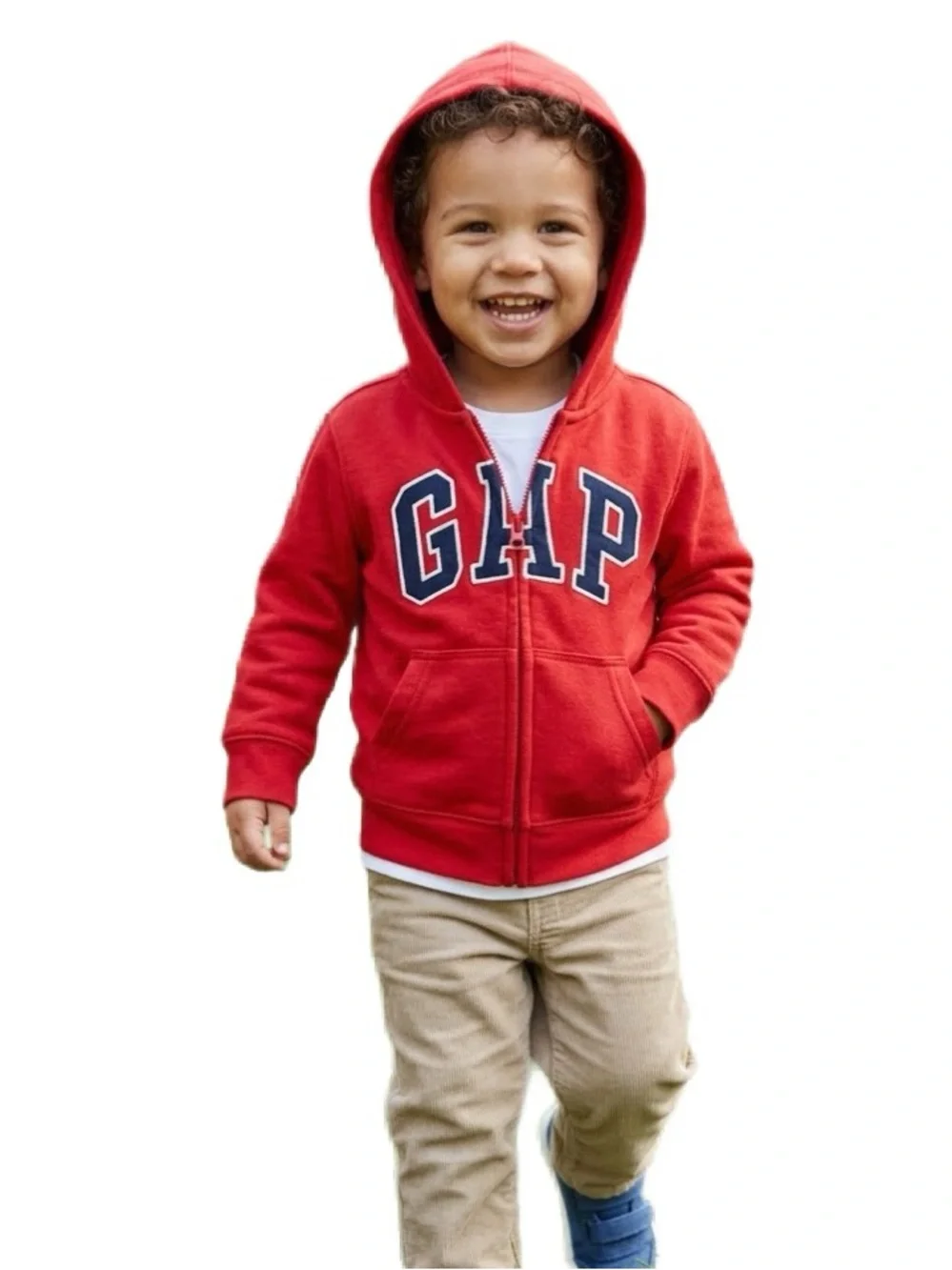 Gap Full Zip Red Hoodie Size 2 Years